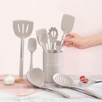 12pcs Set Silicone Cooking Utensil Set Umite Chef Silicone Cooking Kitchen  Utensils Set Kitchen Cookware With Holder For Nonstick Cookware Bpa Free, 24/7 Customer Service