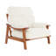 Fauteuil d'appoint Cozy Modern Chenille-1556453879