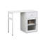 Bureau d'ordinateur avec porte vitrée pour bureau personnel ou bureau d'étude-1388787675