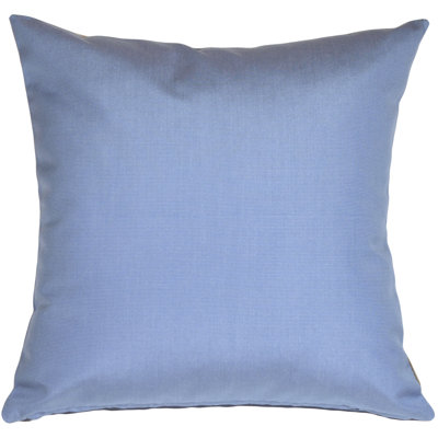 Sunbrella Fabric Solid Color Indoor/Outdoor Patio Garden Polyester Filled Throw Pillows