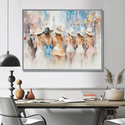 Casino Showgirls Ready To Jackpot - Casino & Games Wall Décor