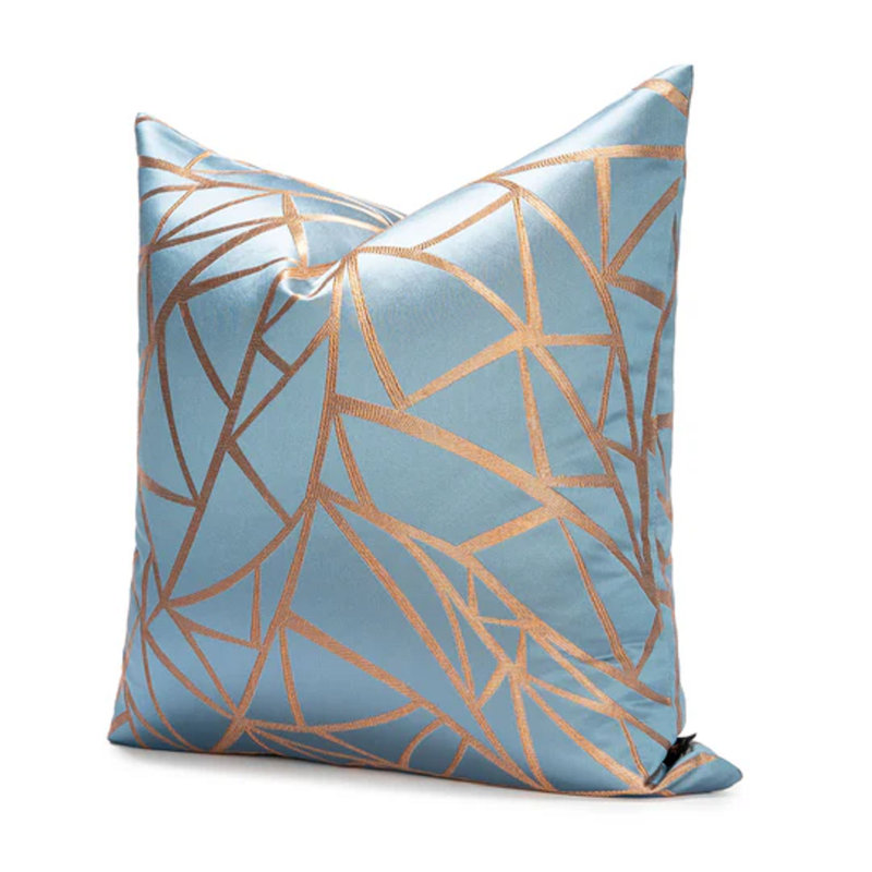 Colourful Comfort 22X22 Blue Cushion Cover, Bleu
