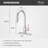 Stellen Pull Down Single Handle Kitchen Faucet-25808744