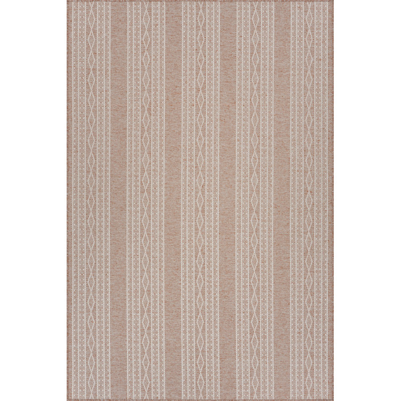  Tapis bohémien intérieur / extérieur Elyssia, Rectangle 8 pi x 12 pi