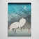 Egrets And Reeds In Moonlight by Ohara Koson - Wrapped Canvas Art Prints