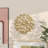 Cosmoliving By Cosmopolitan Gold Metal Modern Sculpture, Abstract