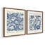 Vintage Floral LVI - Impression Giclée sur cadre - ensemble de 2-1376229746-1376229750