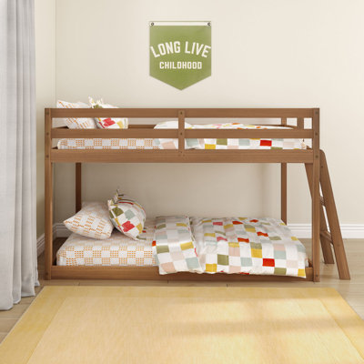 Kentin Twin Over Twin Low Bunk Bed