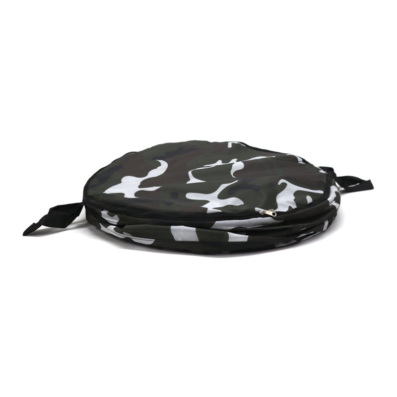 Hasson Pop Up Hamper, White Camo