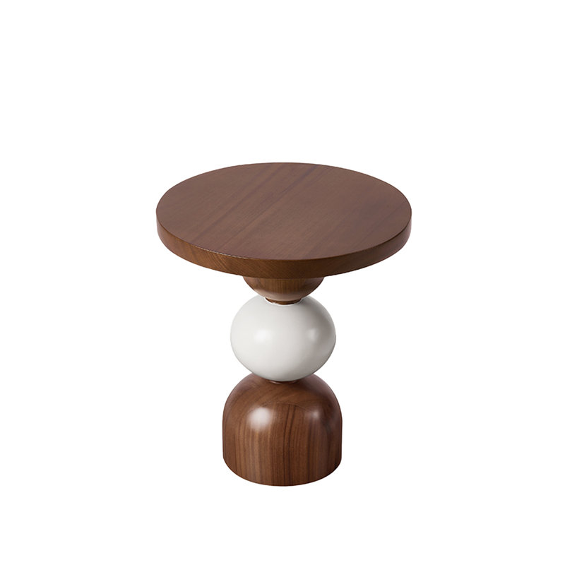 Modern Solid Wood End Table