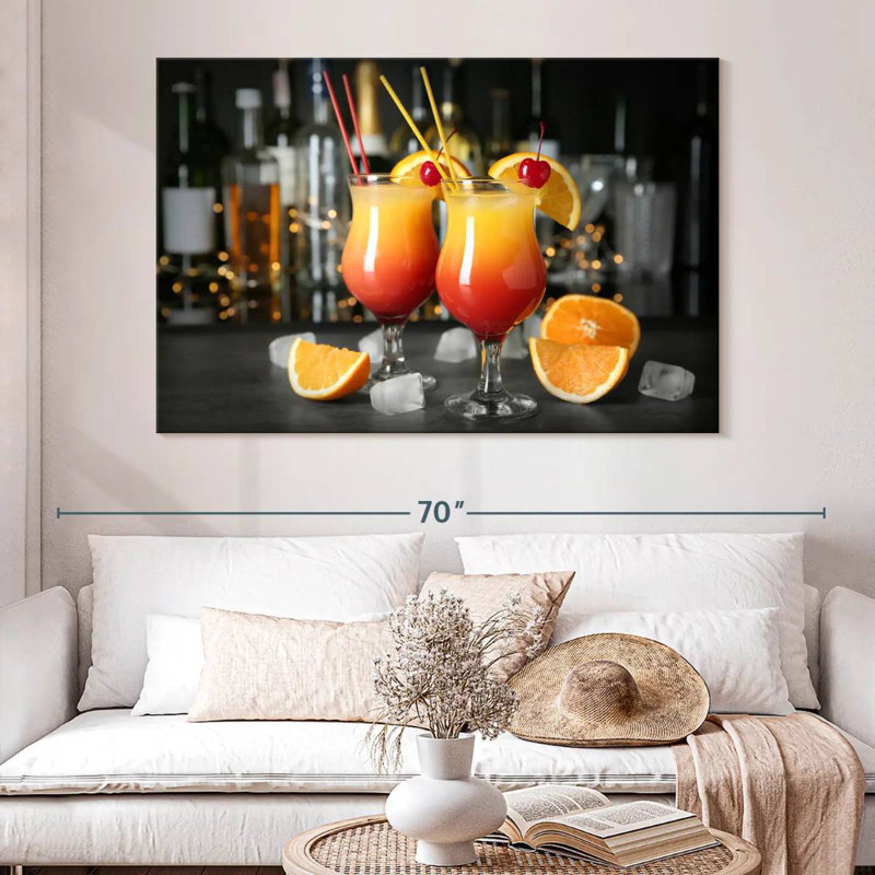 Cocktail de sexe à la plage, H 32 po x l 48 po