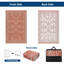 Tapis d'extérieur imperméable moderne à bordure et à carreaux pour tapis-982773292-982773295
