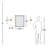 Nazario 1-Light Dimmable Wallchiere-55768755