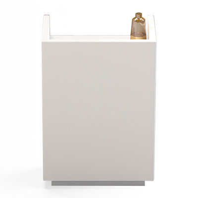 Modern Rectangular Manufactured Wood Reception Desk