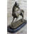 Handmade LARGE Bronze of a Whippet Greyhound Dog Classic Masterpiece Figurine