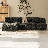 Boneless Sectional 3 Seater Sofa With Chaise, 101" Reversible L-Shaped Modular Sherpa Couches For Living Room – No Assembly-606955755
