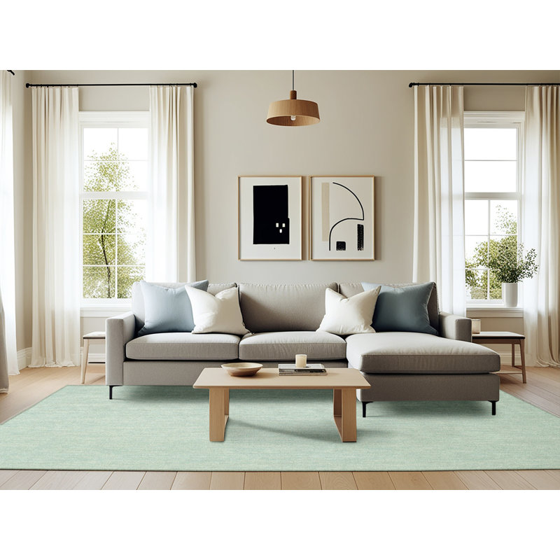 Tapis vert contemporain, Rectangle 6 pi x 9 pi