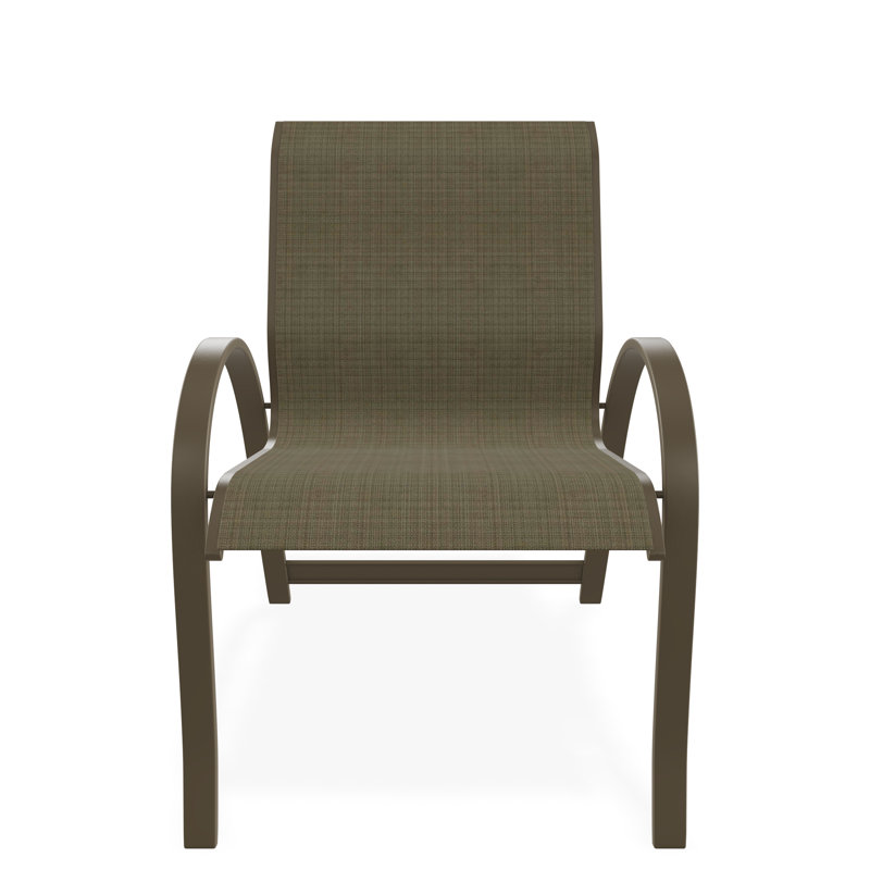 Aruba II Outdoor Lounge Chair, Beachwood, Elevation Stone