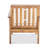 3 SEATER SOFA AND TABLE SET, CREAM