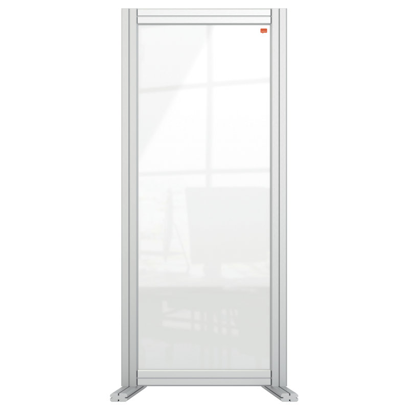 Amick Clear Desk Dividers, 100cm H x 80cm W x 40cm D
