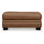 Banc en cuir véritable Aida