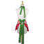 Christmas Plaid Bib Apron