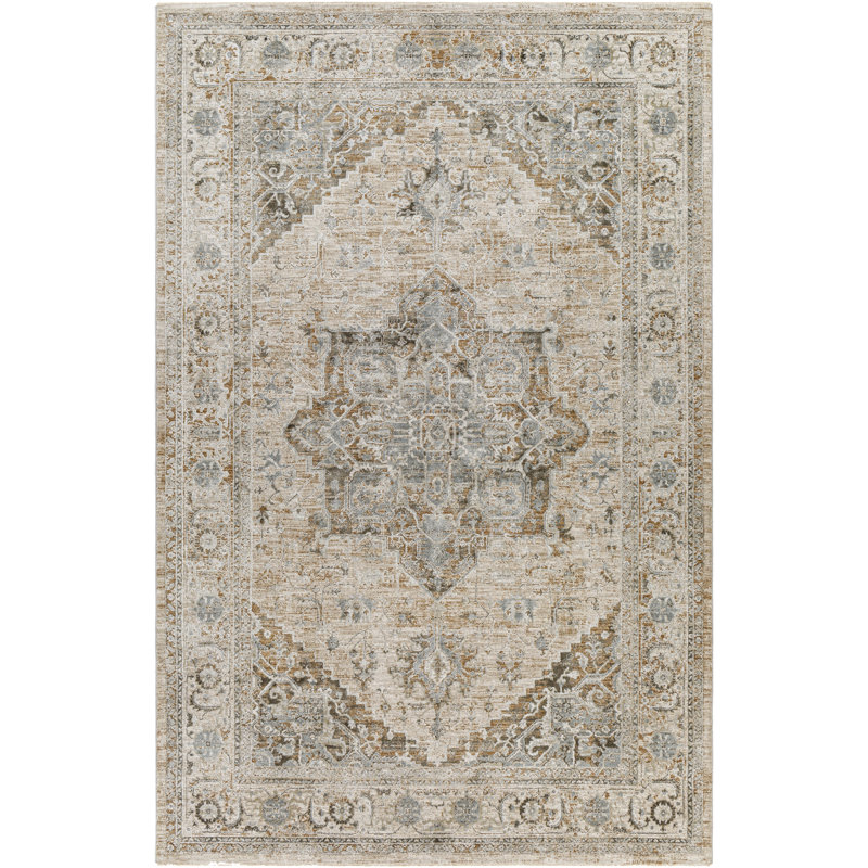 Hoeft Oriental Indoor Rug, Rectangle 2' x 4'
