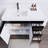 Loukman 41.73228'' Single Bathroom Vanity with Acrylic Top-1605141927