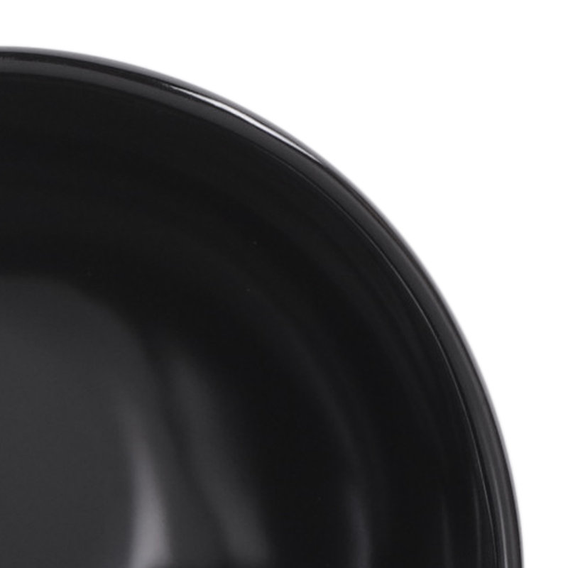 24 oz Bol à salade biologique, Noir