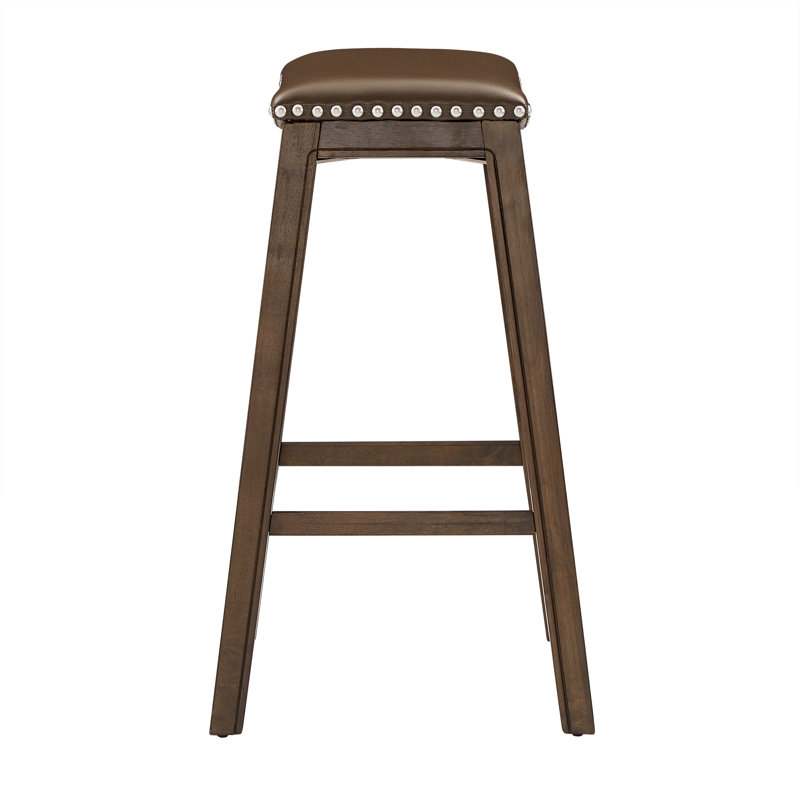 Tabouret Zackery, Brun, Petit tabouret (siège d'une hauteur de 20 po)