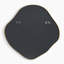 Alcaldes Pebble Shaped Metal Hallway Wall Mirror - Simple Minimalist Abstract Design-1998351025