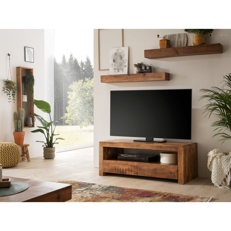 Country Mango Solid Wood Floating Shelf