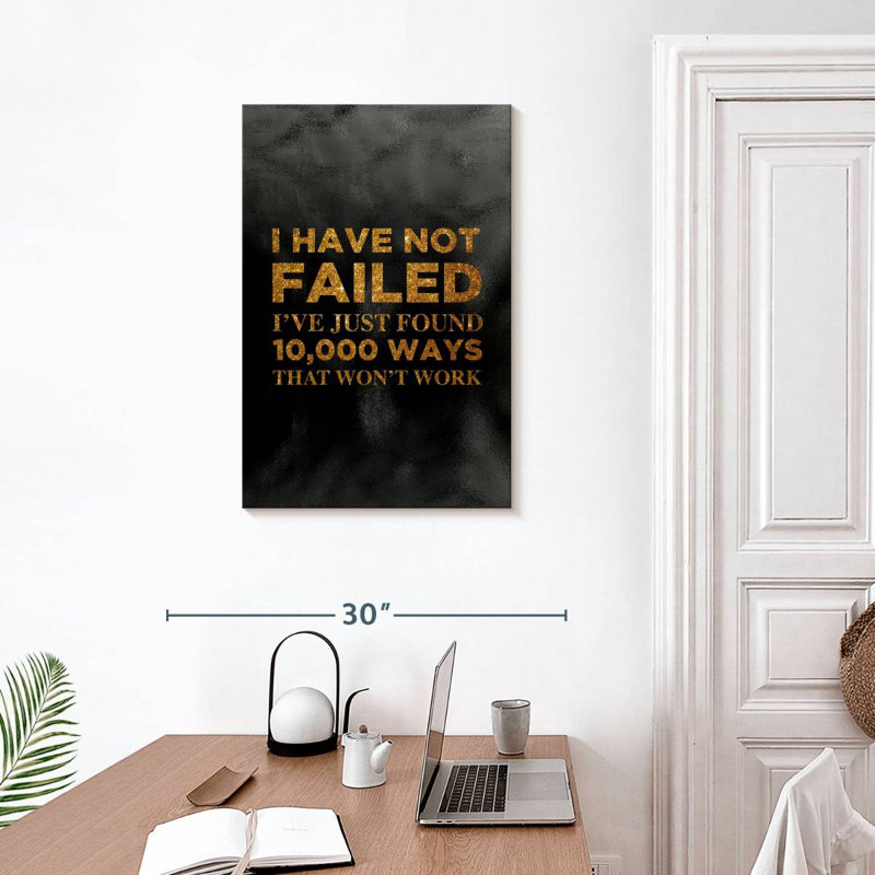 Tergel I Have Not Failed, 30" H x 20" W