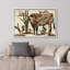 «Animals Western Decor Longhorn Cow Portrait», reproduction d'art sur toile-94585766-94585765
