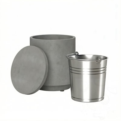 Portable Patio Cooler Side Table