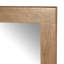 Miroir Carmenita en brun clair rustique-2133421196