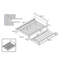 Lit plateforme avec lit gigogne en bois massif Farrah de Three Posts ™-49622932-49622934