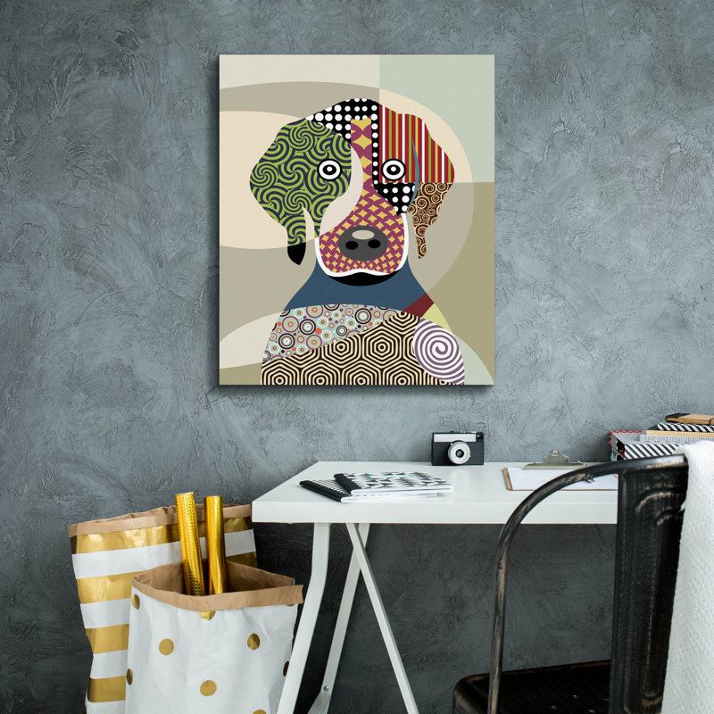 Red Barrel Studio® «Beagle Dog I» par Lanre Adefioye, art mural sur toile, H 24 po x l 20 po