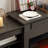 Media Console Table with Large Storage Cabinet,with 23" Fireplace Insert, for TV Up to 70'', Modern TV Media Entertaionment Stand,  Grey-1047996467
