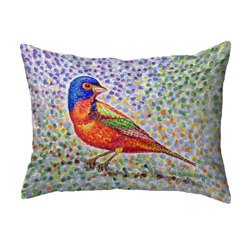 Coussin Painted Bunting