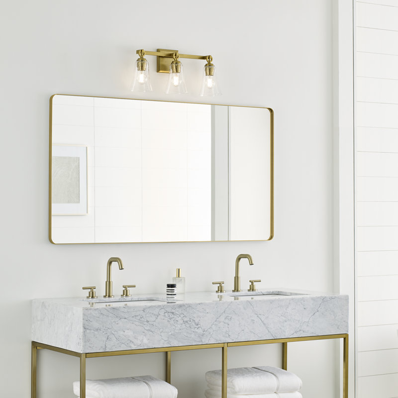 Monterro 3 - Light Vanity Light, Aged Iron