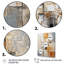 Collage géométrique beige I - reproduction sur toile-1546693112-1546693115