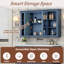 Armoire de toilette avec miroir 47 po-572557191