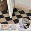 Tapis en lin à motif antidérapant Amelia-1081711373