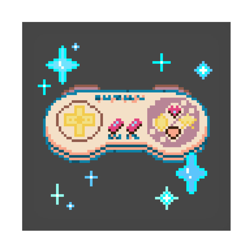 «Game Boy III» sur toile, H 18 po x l 18 po