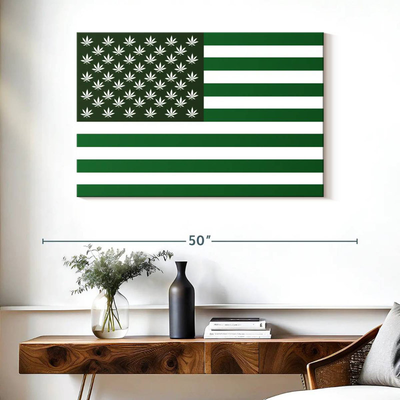 Drapeau américain Borges, H 26 po x l 39 po