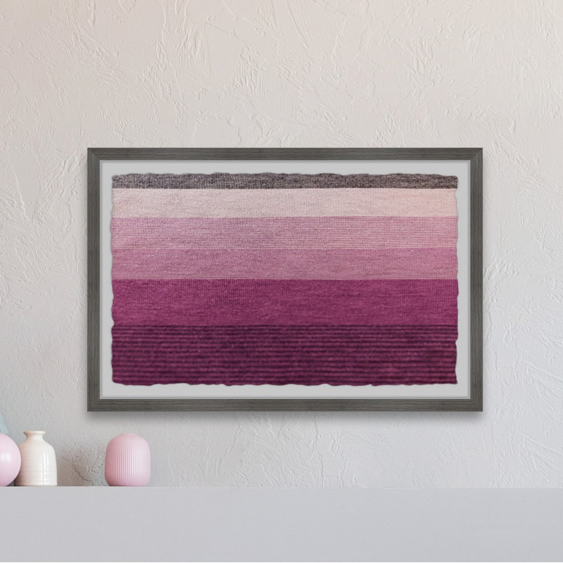 Shades Of Purple - Single Picture Frame Print, 61cm H x 91cm W x 3.81cm D
