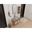 Meuble-lavabo flottant écologique avec portes à fermeture douce et rangement spacieux, idéal pour les salles de bain modernes et durables.-145790735-145790732