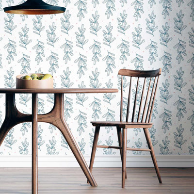 Audington Peel & Stick Floral Roll