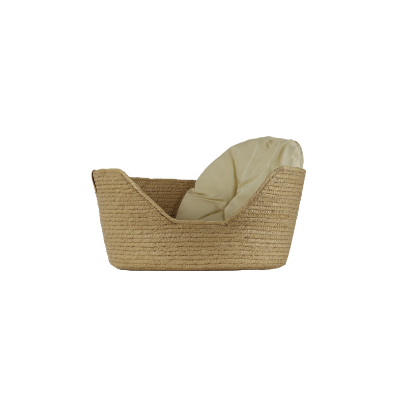 Valjean Bolster Pet Bed, 21cm H x 50cm W x 50cm D